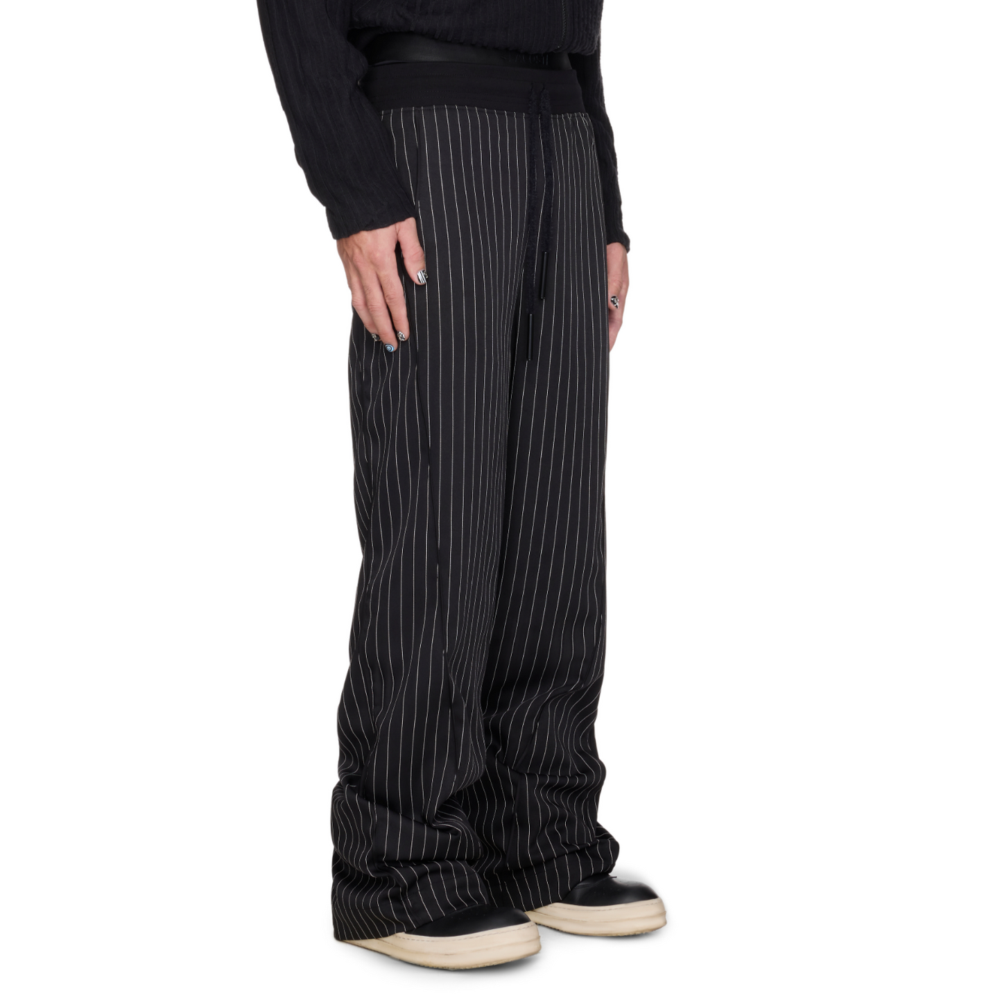 Black Stripes Pyjama Shirt Pants