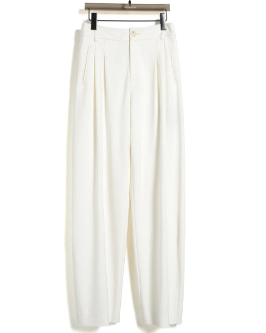 High-Waist Pleated Wide-Leg Pants