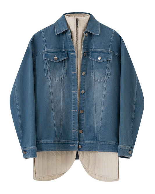 Detachable Lining Denim Jacket