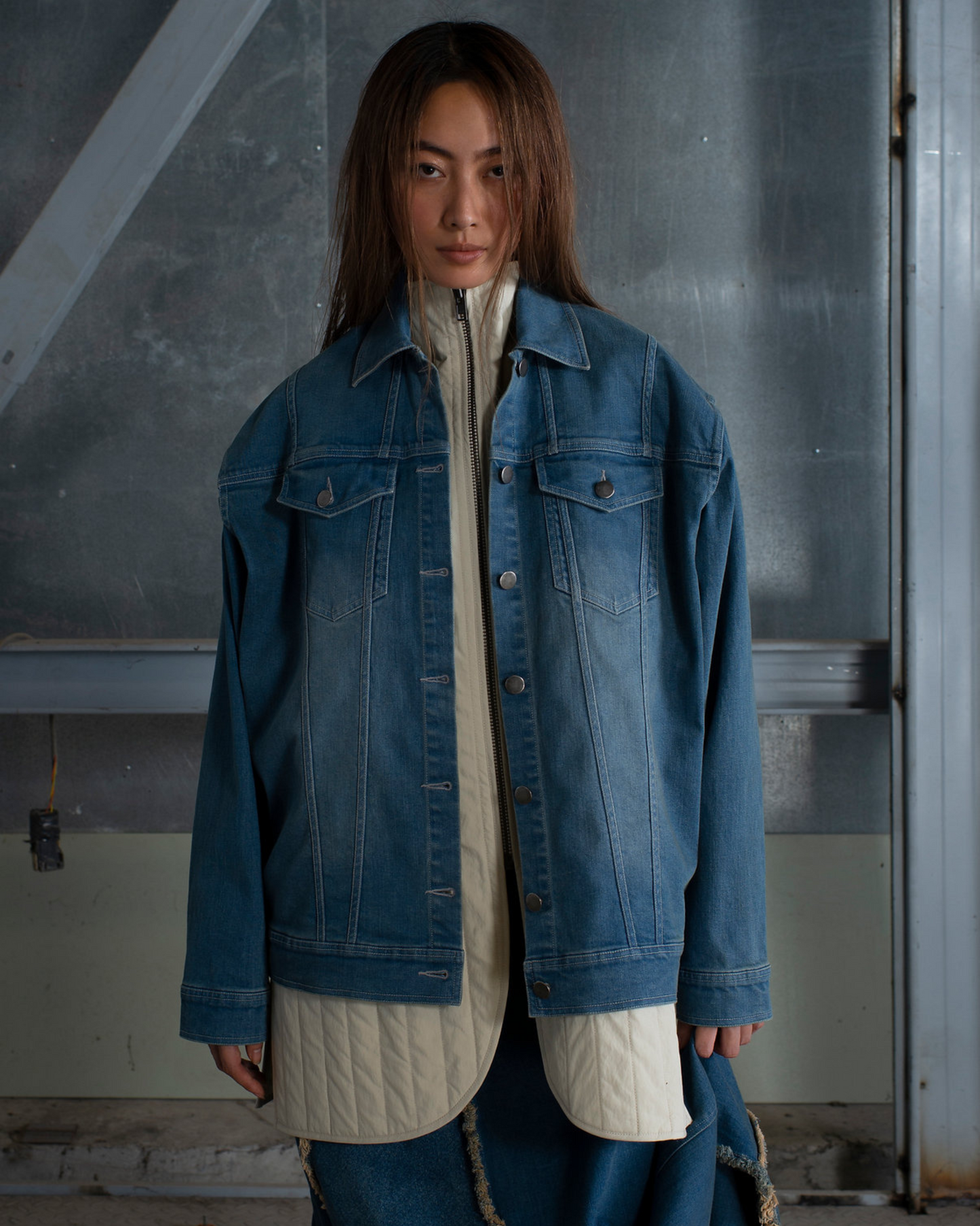 Detachable Lining Denim Jacket