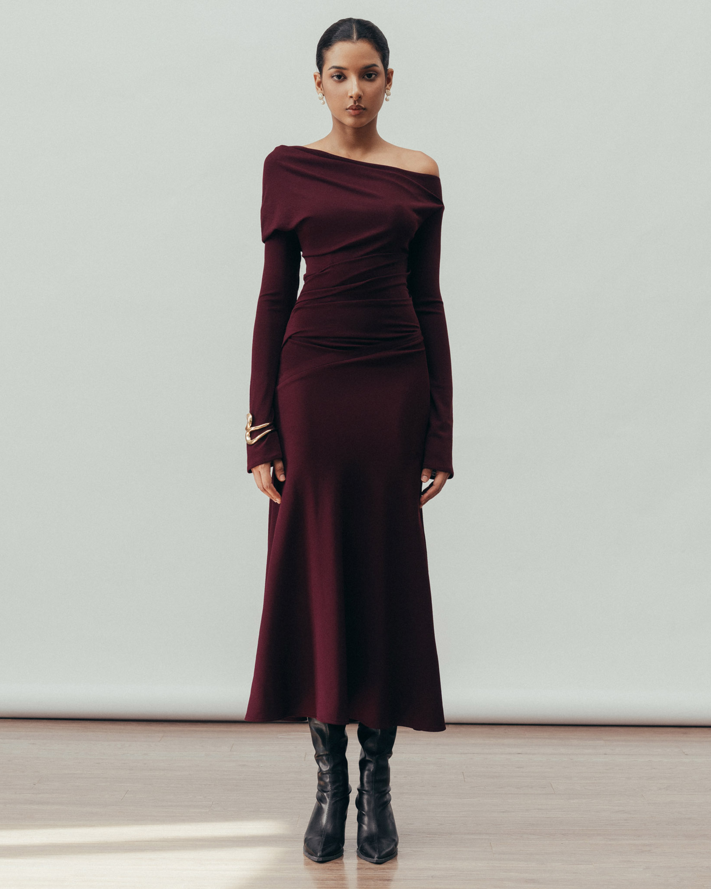 Vega Draped Dress