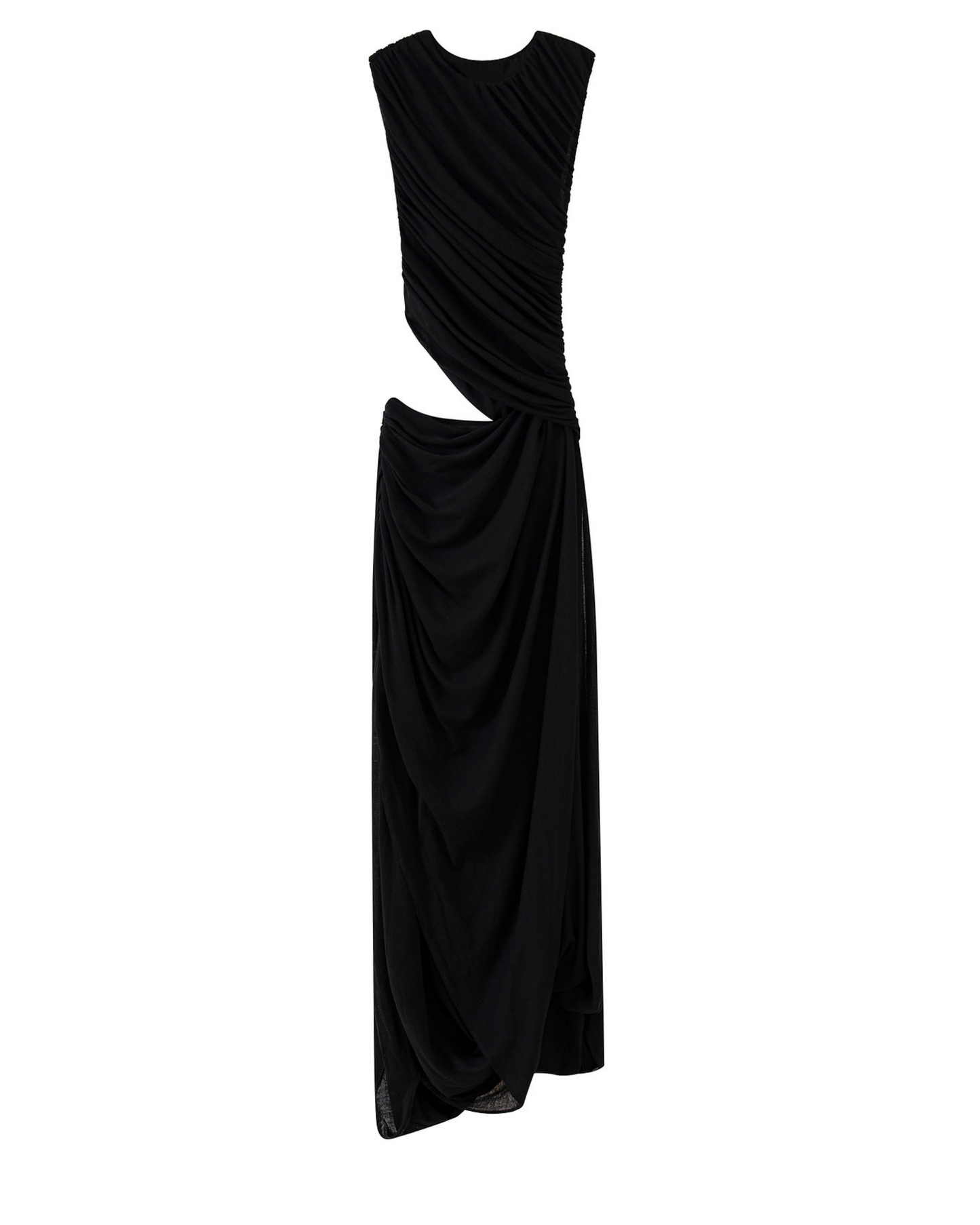 Draped Long Dress