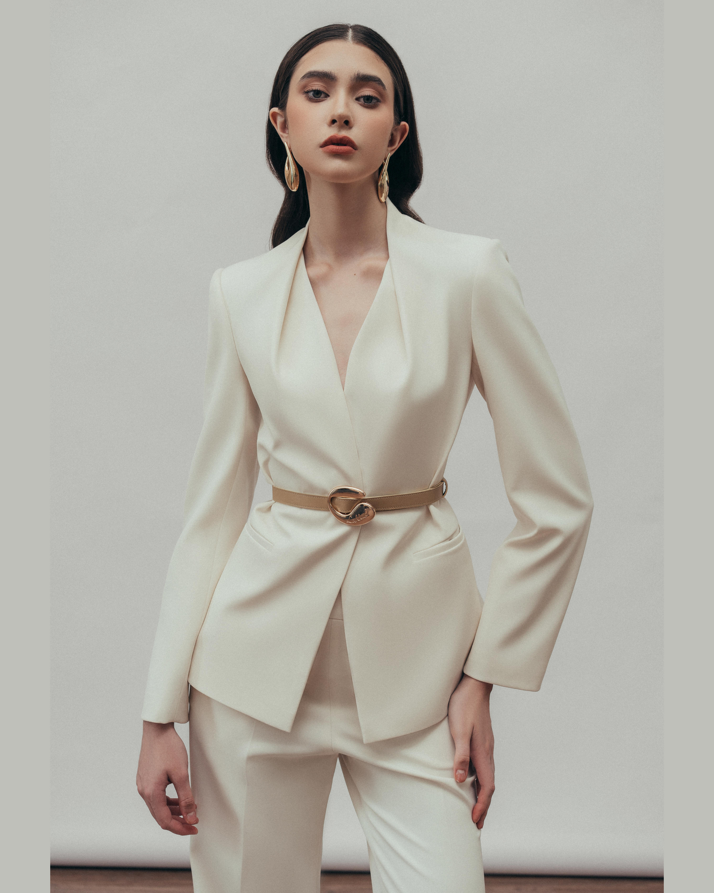 Solara Belted Blazer (With belt)