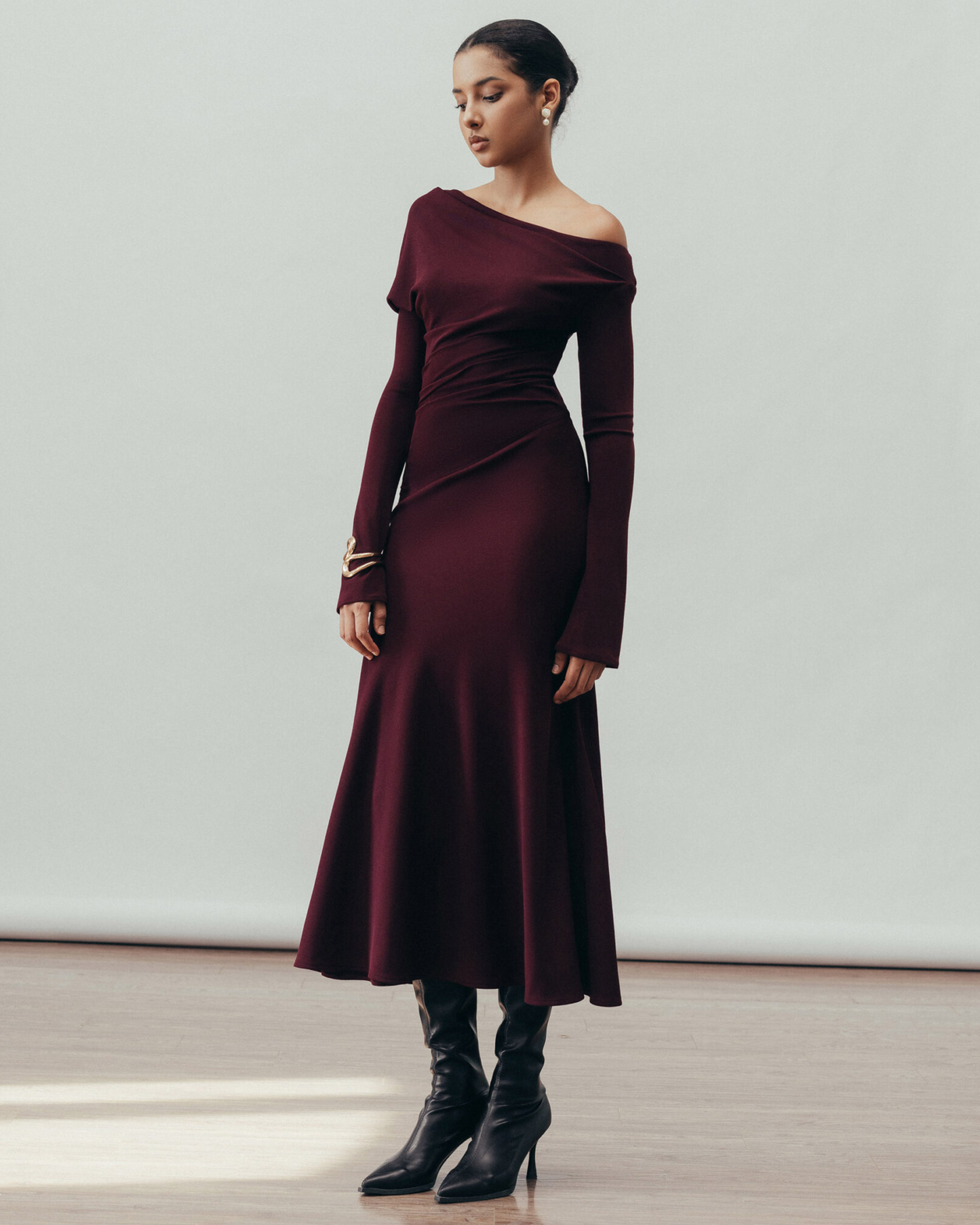 Vega Draped Dress