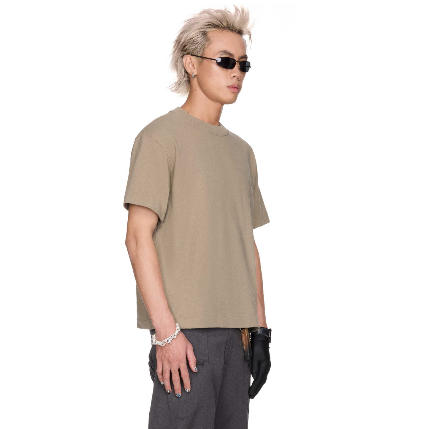 Blank Feldgrau Boxy T-Shirt