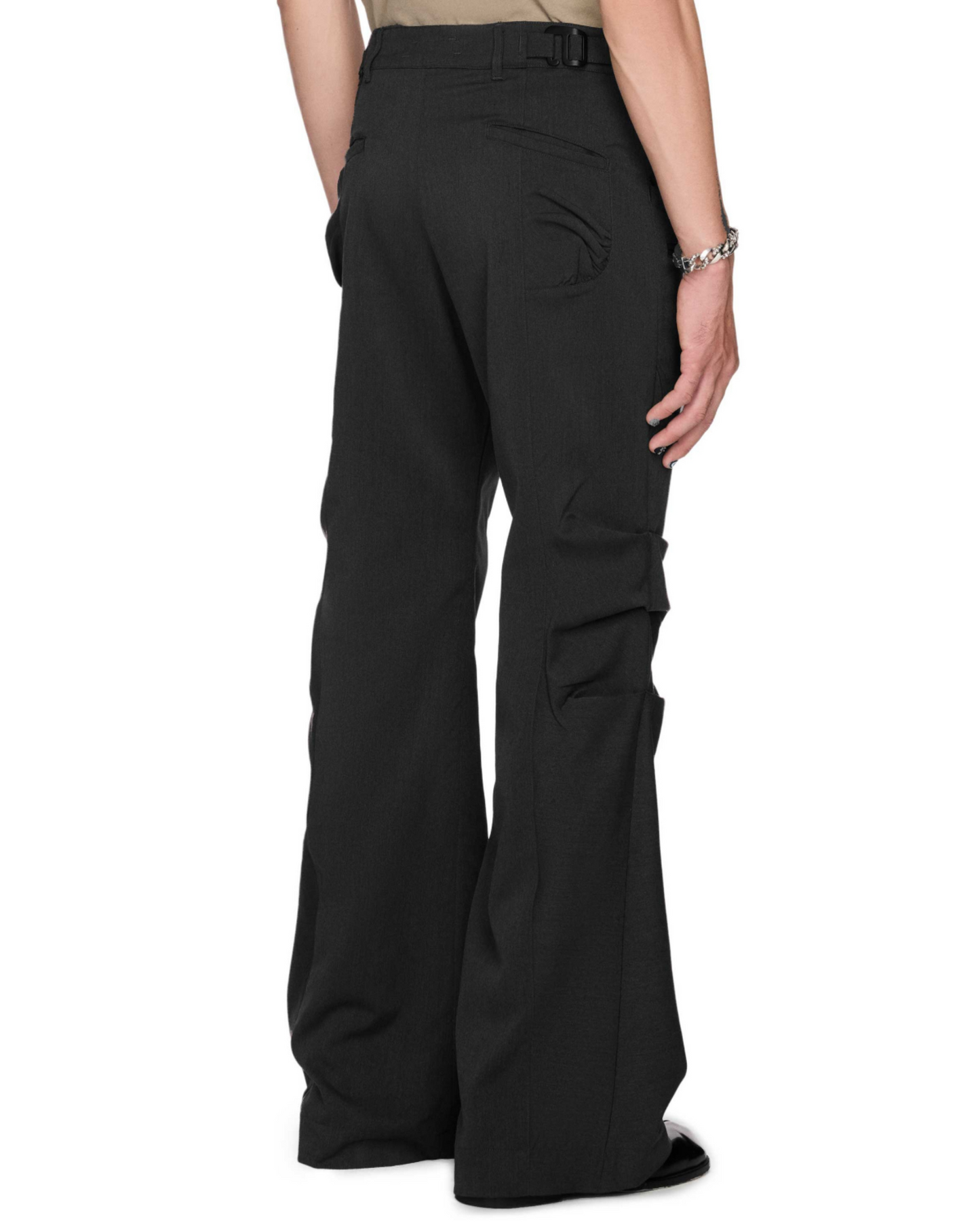 Black Flare Trousers