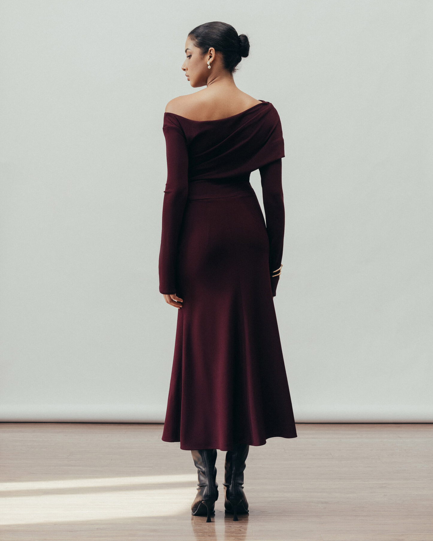 Vega Draped Dress