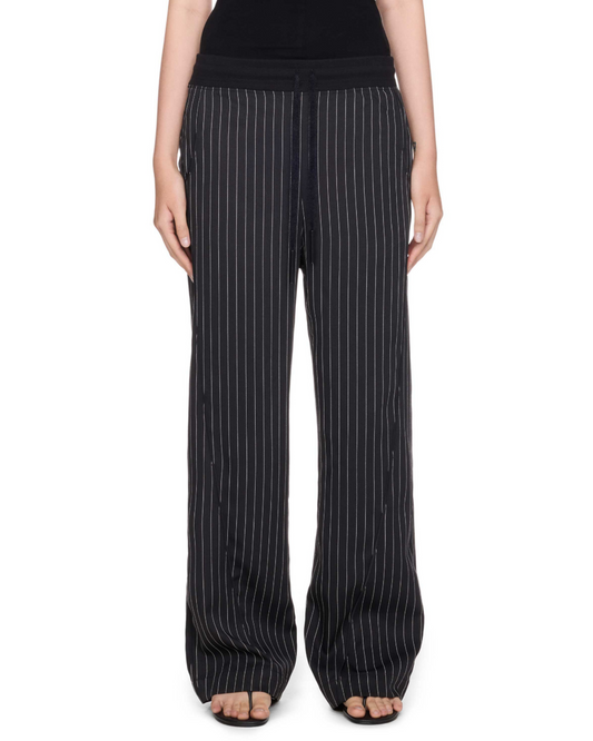 Black Stripes Pyjama Shirt Pants