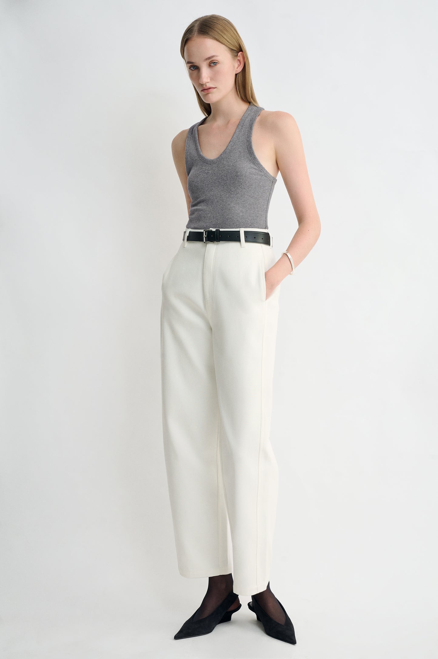 Desy Top Grey