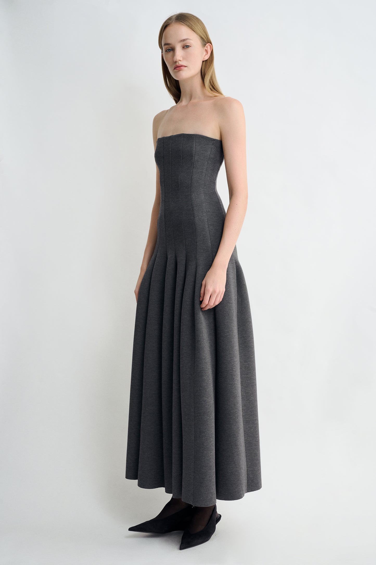 Mirnal Dress Grey